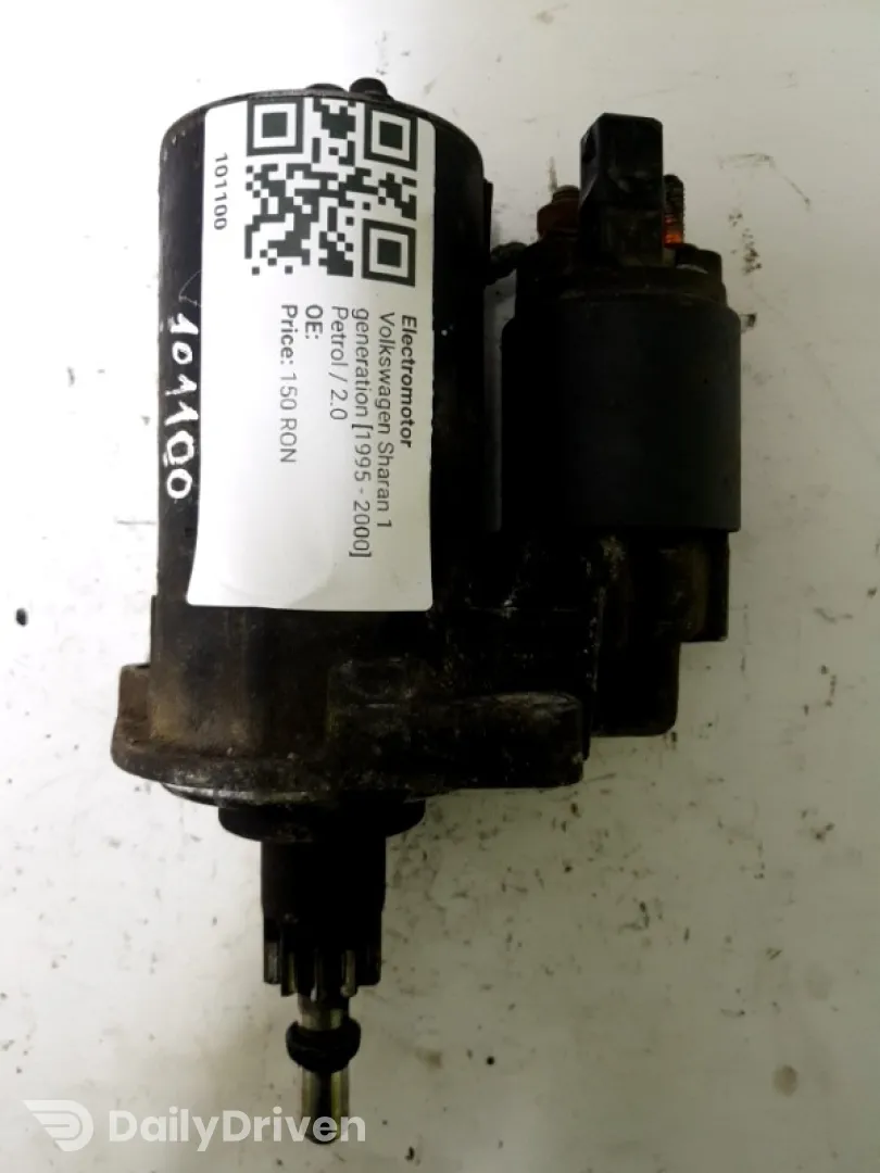 Electromotor - Volkswagen Sharan 1 generation [1995 - 2000] Minivan 5-doors 2.0 (115 hp) MT gasoline