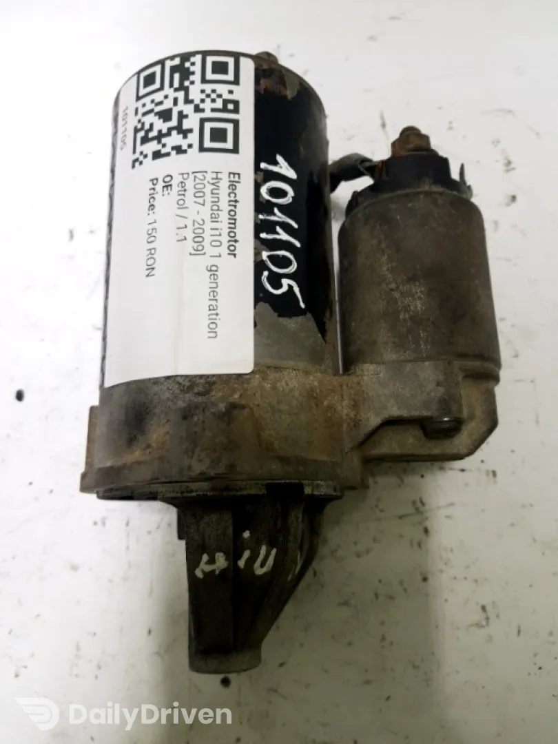Electromotor - Hyundai i10 1 generation [2007 - 2009] Hatchback 1.1 MT (67 hp)