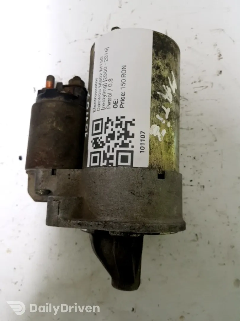 Electromotor - Daewoo Matiz M150 [restyling] [2000 - 2016] Hatchback 0.8 MT (51 hp)
