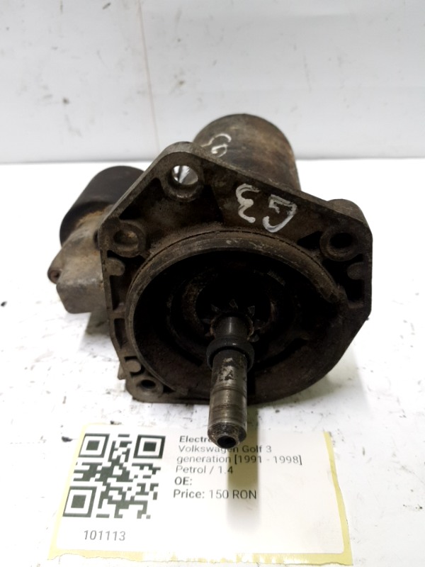 Electromotor - Volkswagen Golf 3 generation [1991 - 1998] Hatchback 5-doors 1.4 5MT (60 hp)