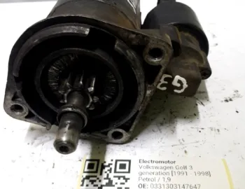 Electromotor - Volkswagen Golf 3 generation [1991 - 1998] Hatchback 3-doors 1.4 5MT (60 hp)
