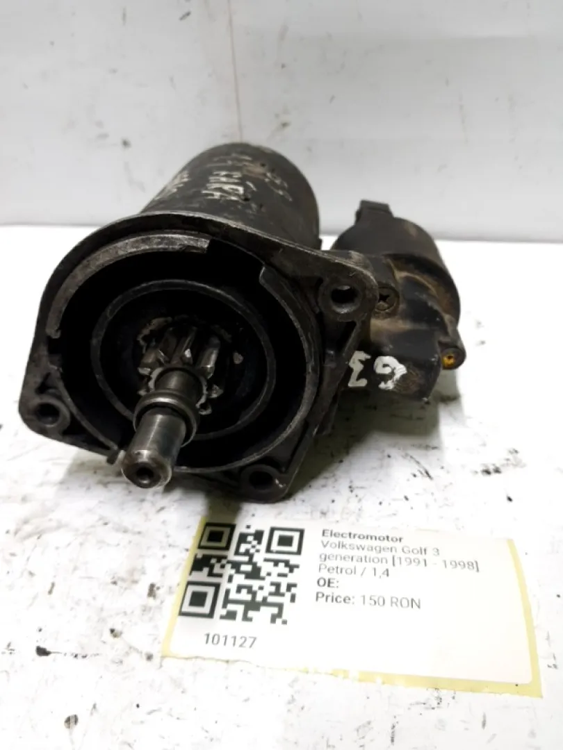 Electromotor - Volkswagen Golf 3 generation [1991 - 1998] Hatchback 3-doors 1.4 4MT (60 hp)