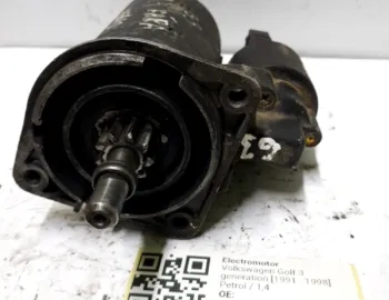 Electromotor - Volkswagen Golf 3 generation [1991 - 1998] Hatchback 3-doors 1.4 4MT (60 hp)