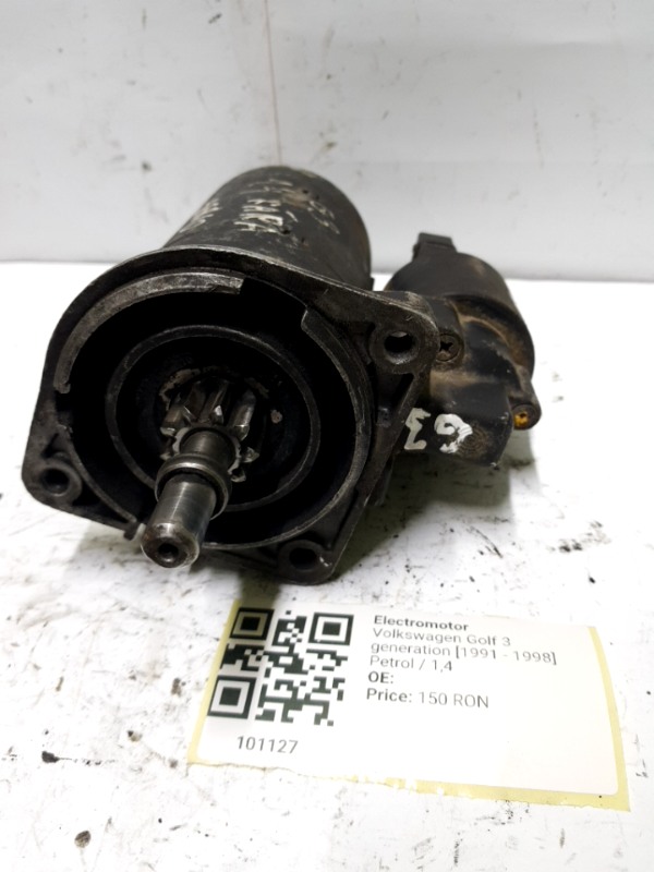 Electromotor - Volkswagen Golf 3 generation [1991 - 1998] Hatchback 3-doors 1.4 4MT (60 hp)