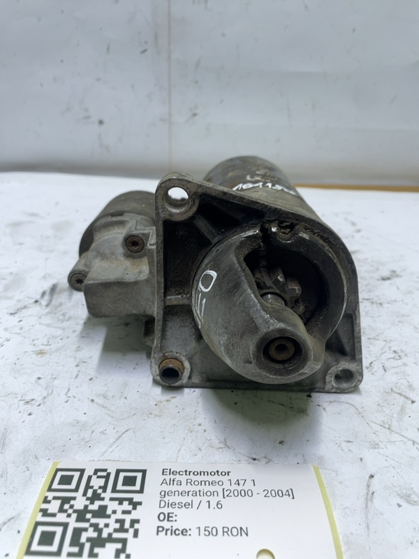 Electromotor - Alfa Romeo 147 1 generation [2000 - 2004] Hatchback 3-doors 1.6 MT (120 hp)