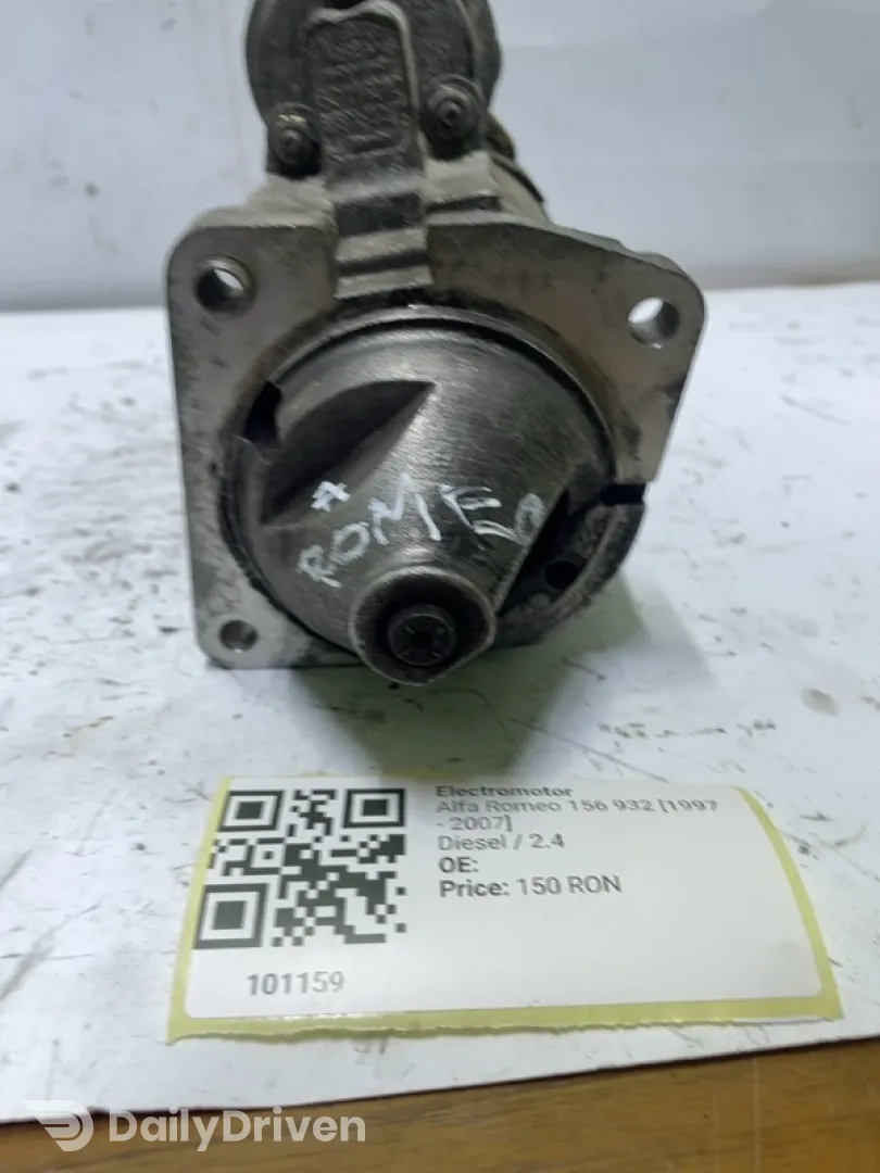 Electromotor - Alfa Romeo 156 932 [1997 - 2007] Sedan 2.4 JTD MT (140 hp)