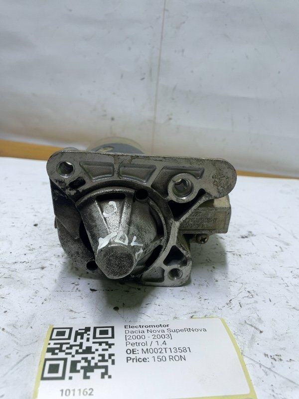 Electromotor - Dacia Nova SupeRNova [2000 - 2003] Nova 1.4 MT (62 hp)