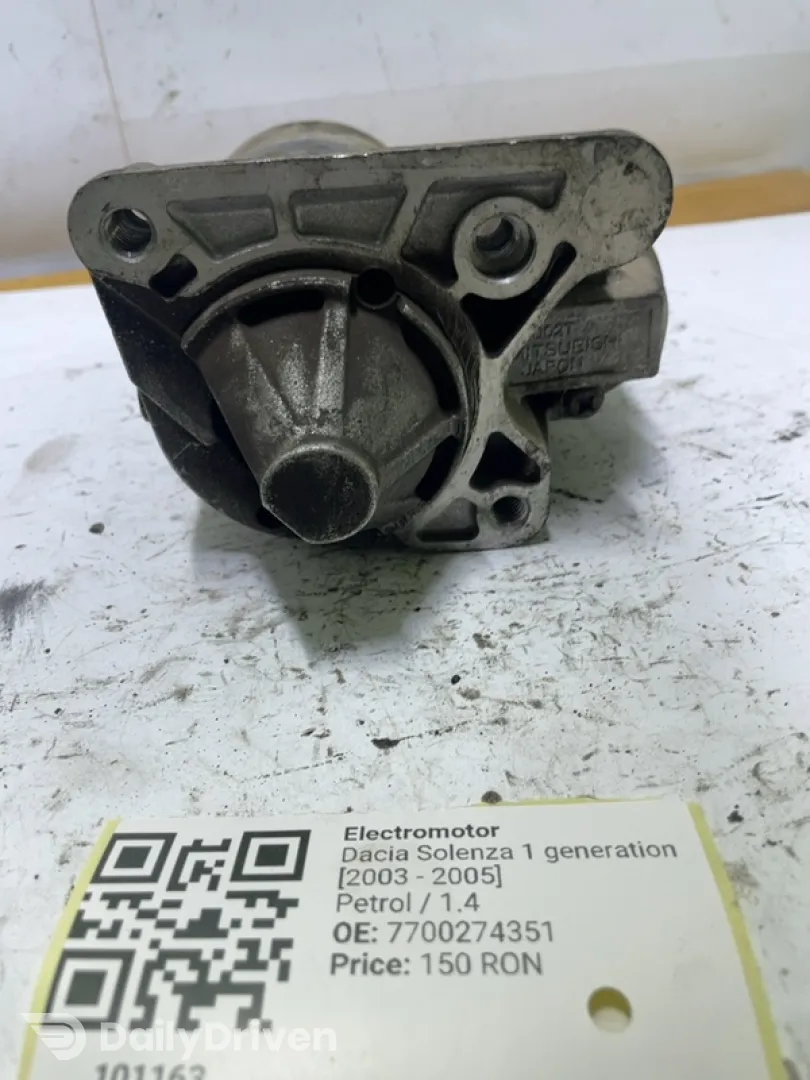 Electromotor - Dacia Solenza 1 generation [2003 - 2005] Sedan 1.4 MT (75 hp)