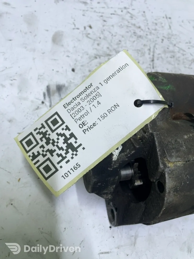 Electromotor - Dacia Solenza 1 generation [2003 - 2005] Sedan 1.4 MT (75 hp)
