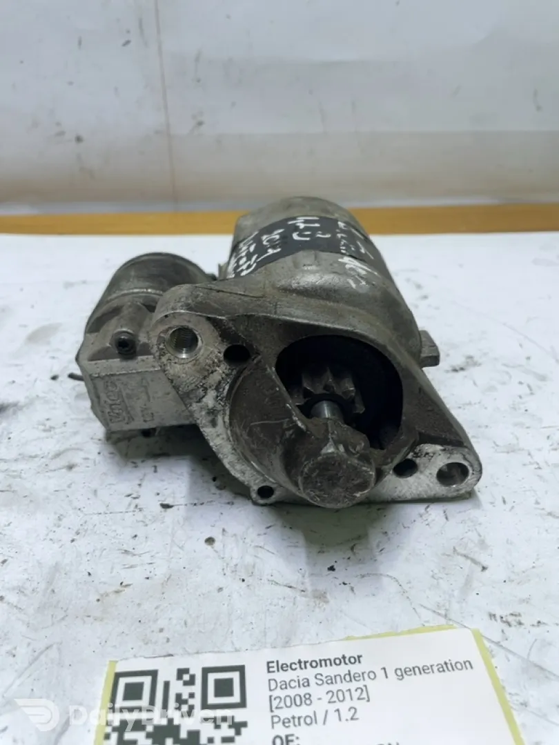 Electromotor - Dacia Sandero 1 generation [2008 - 2012] Hatchback 1.2 16V MT (75 hp)