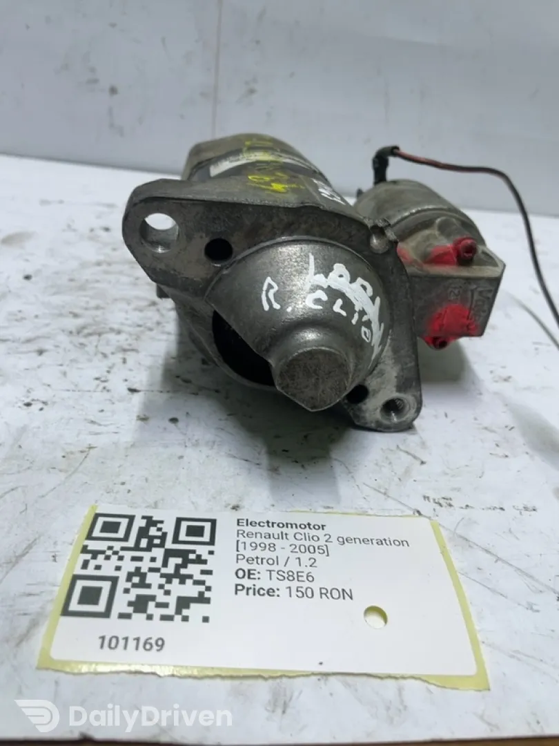 Electromotor - Renault Clio 2 generation [1998 - 2005] Hatchback 5-doors 1.2 MT (75 hp)