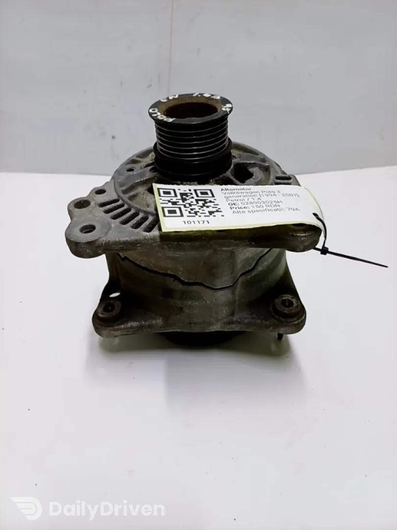 Alternator - Alte specificații: 70A - Volkswagen Polo 3 generation [1994 - 2001] Hatchback 5-doors 1.4 MT (75 hp)