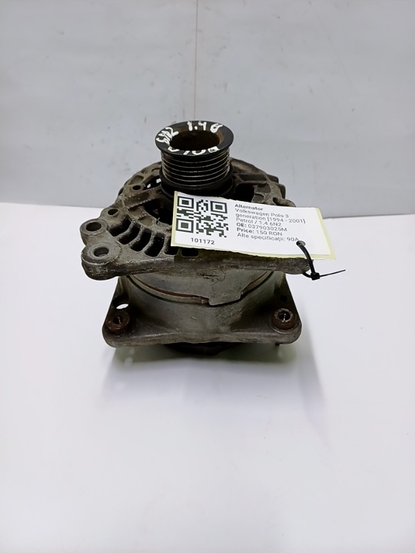 Alternator - Alte specificații: 90A - Volkswagen Polo 3 generation [restyling] [2000 - 2002] Hatchback 5-doors 1.4 16V MT (75 hp)