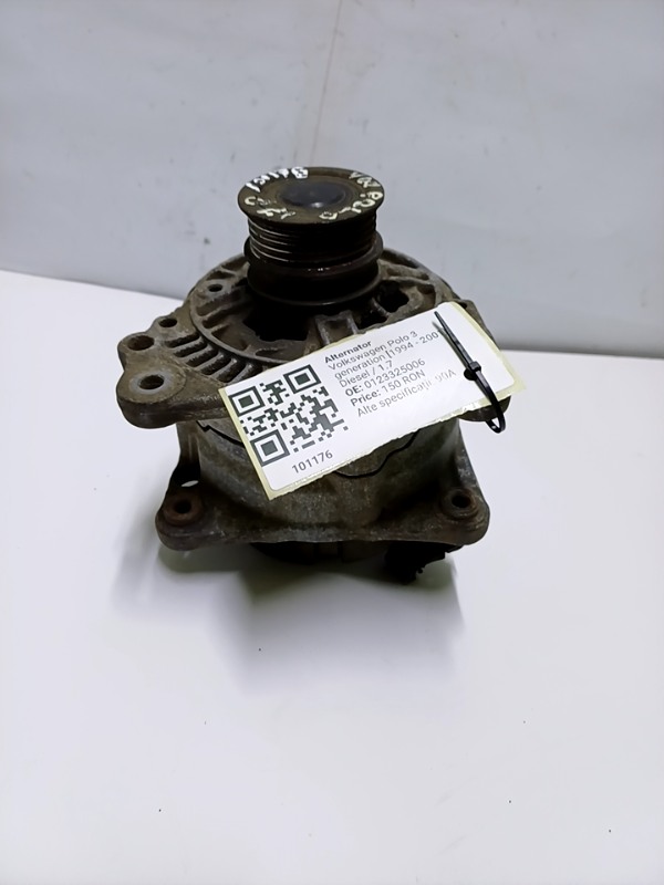 Alternator - Alte specificații: 90A - Volkswagen Polo 3 generation [1994 - 2001] wagon 5 doors 1.7 MT (57 hp)