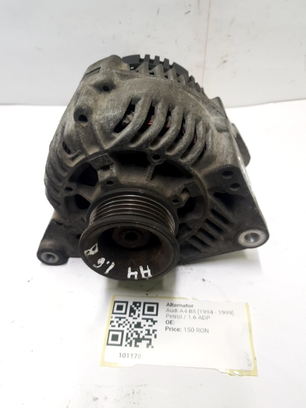 Alternator - Audi A4 B5 [1994 - 1999] Sedan 1.6 MT (101 hp)