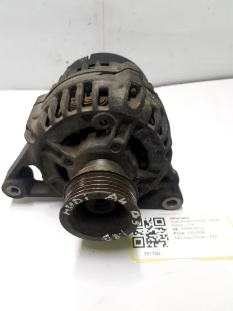 Alternator - Alte specificații: 70A - Audi A4 B5 [1994 - 1999] Sedan 1.8 MT (125 hp)