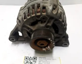 Alternator - Alte specificații: 70A - Audi A4 B6 [2000 - 2005] Sedan 1.6 MT (102 hp)