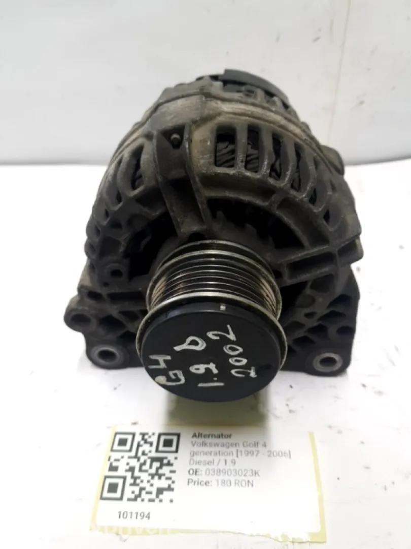 Alternator - Volkswagen Golf 4 generation [1997 - 2006] Hatchback 5-doors 1.9 TDI MT (90 hp)