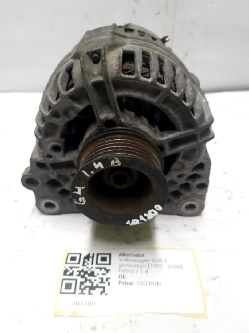 Alternator - Volkswagen Golf 4 generation [1997 - 2006] Hatchback 5-doors 1.4 MT (75 hp)