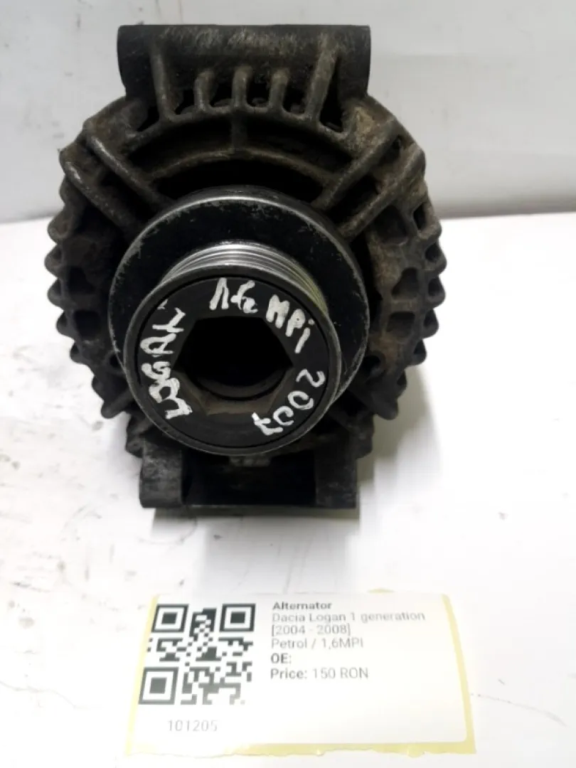 Alternator - Dacia Logan 1 generation [2004 - 2008] Sedan 1.6 MT (90 hp)