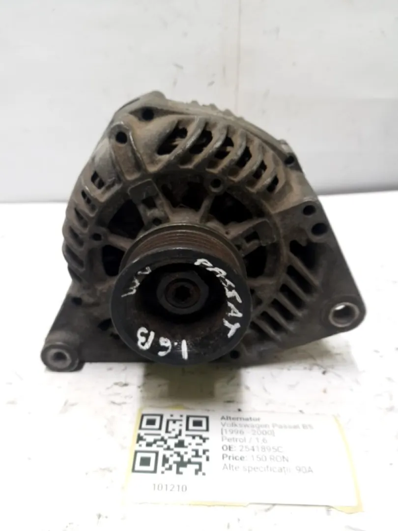 Alternator - Alte specificații: 90A - Volkswagen Passat B5 [1996 - 2000] Sedan 4-doors 1.6 MT (101 hp)