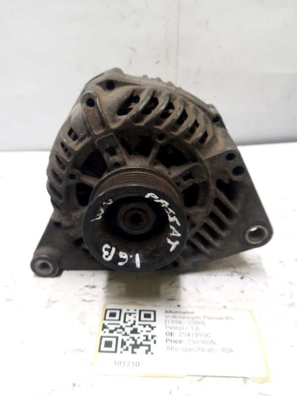 Alternator - Alte specificații: 90A - Volkswagen Passat B5 [1996 - 2000] Sedan 4-doors 1.6 MT (101 hp)