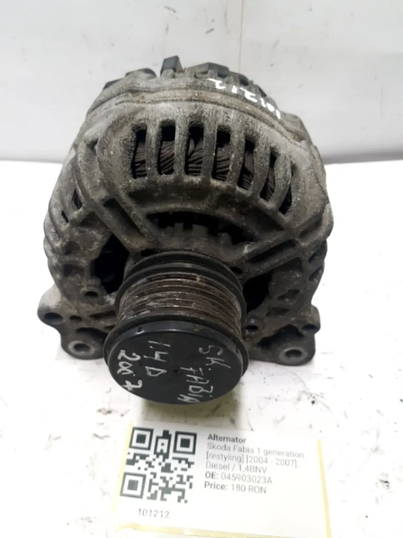 Alternator - Skoda Fabia 1 generation [restyling] [2004 - 2007] wagon 5 doors 1.4 MT (80 hp)