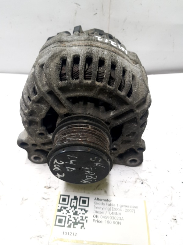 Alternator - Skoda Fabia 1 generation [restyling] [2004 - 2007] wagon 5 doors 1.4 MT (80 hp)