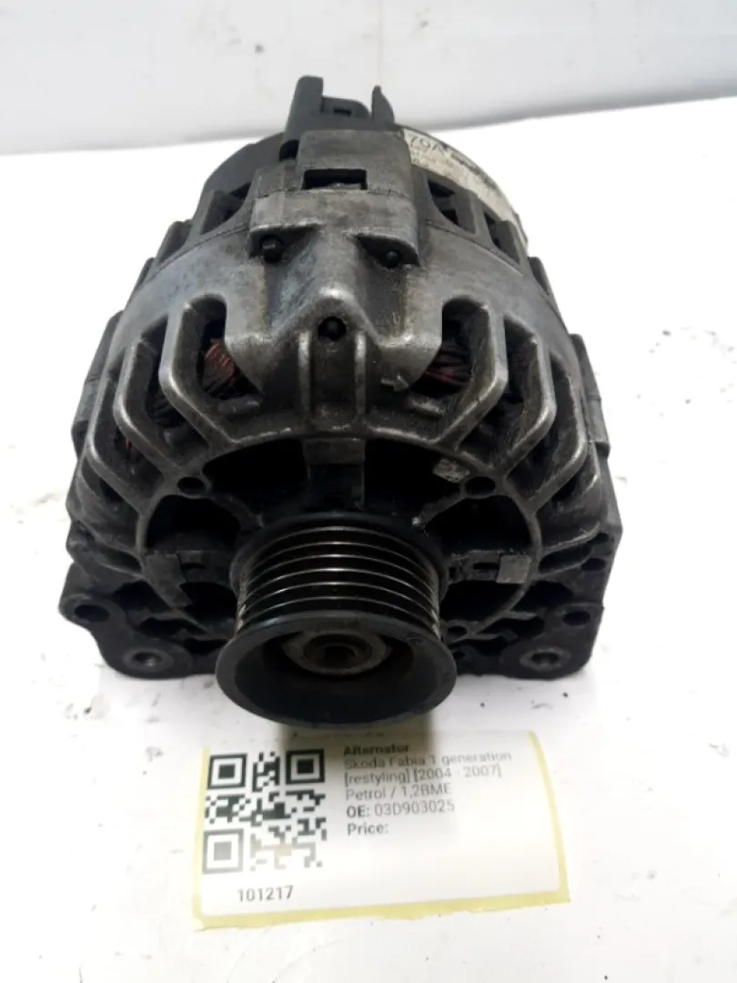 Alternator - Skoda Fabia 1 generation [restyling] [2004 - 2007] Hatchback 5 doors 1.2 MT (64 hp)