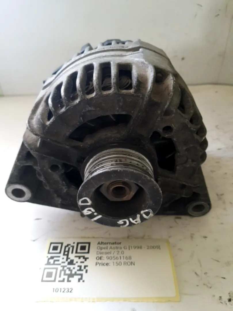 Alternator - Opel Astra G [1998 - 2009] Hatchback 5-doors 2.0 DI MT (82 hp)
