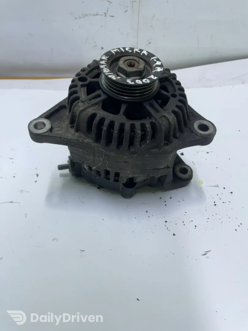 Alternator - Alte specificații: 80A - Nissan Micra 3 generation [2002 - 2010] Hatchback 3-doors 1.4 MT (88 hp)