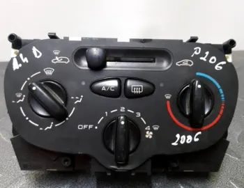 Panou comandă climă - Peugeot 206 1 generation [restyling] [2002 - 2009]