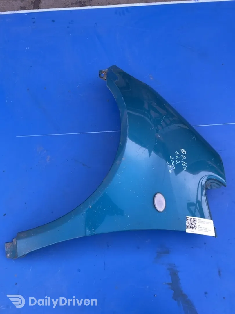 Aripă - Culoare: Verde , Parte montare: Stânga - Mercedes-Benz A-Class W168 [1997 - 2001]