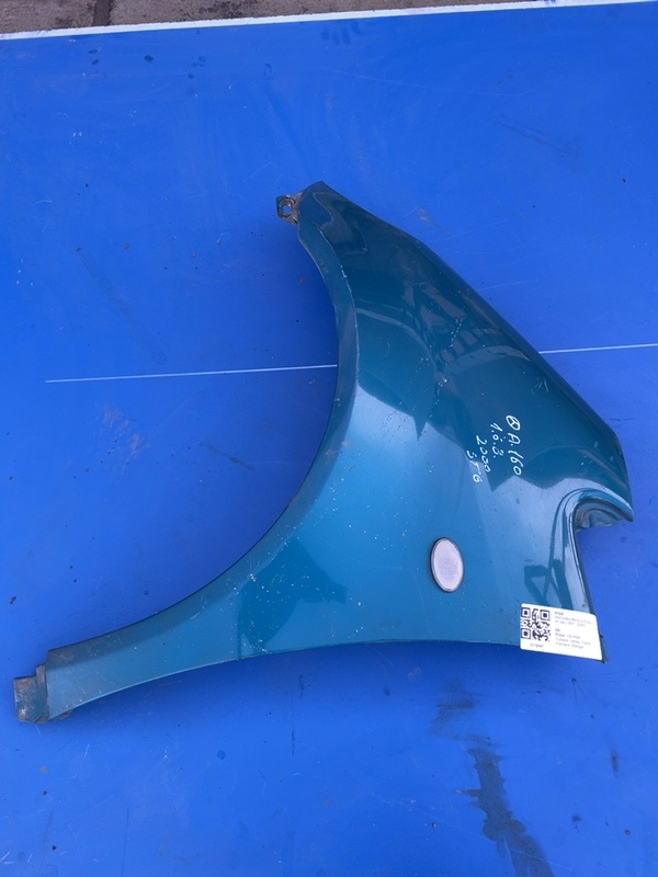 Aripă - Culoare: Verde , Parte montare: Stânga - Mercedes-Benz A-Class W168 [1997 - 2001]