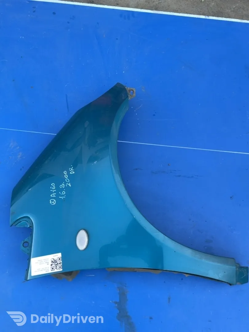 Aripă - Culoare: Verde , Parte montare: Dreapta - Mercedes-Benz A-Class W168 [1997 - 2001]