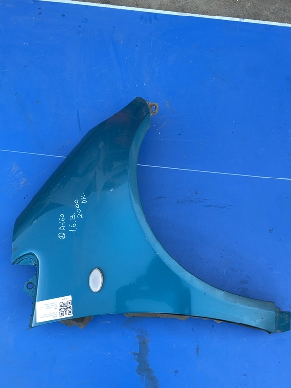 Aripă - Culoare: Verde , Parte montare: Dreapta - Mercedes-Benz A-Class W168 [1997 - 2001]