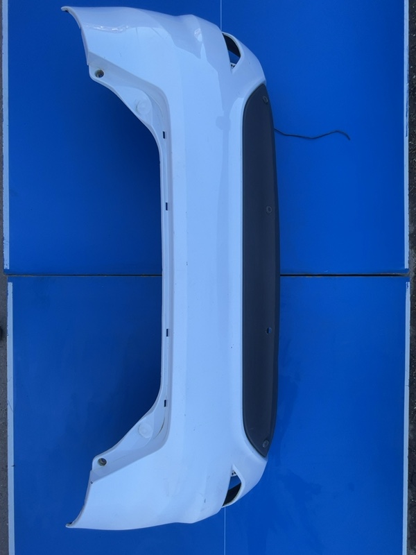 Bară protecție - Culoare: Alb, Parte montare: Spate - Ford Fiesta 6 generation [2008 - 2013] Hatchback 5-doors 1.6TDCi MT (75 hp)