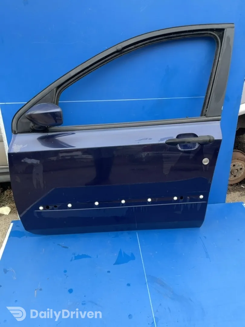 Ușă față - Culoare: Albastru, Parte montare: Stânga  - Fiat Stilo 1 generation [2001 - 2010] Hatchback 5-doors 1.9 TD MT (115 hp)
