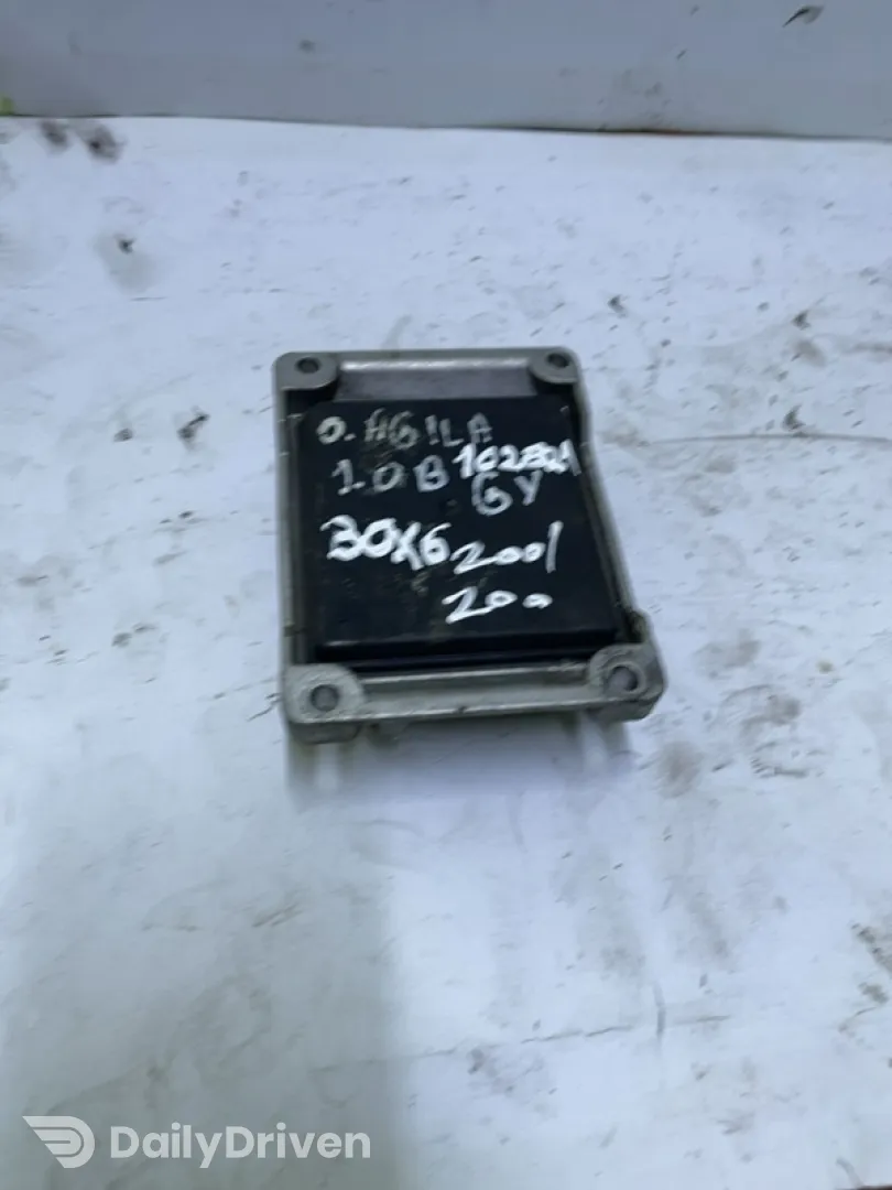 Calculator ECU - Opel Agila 1 generation [2000 - 2003] Minivan 1.0 MT (58 hp)