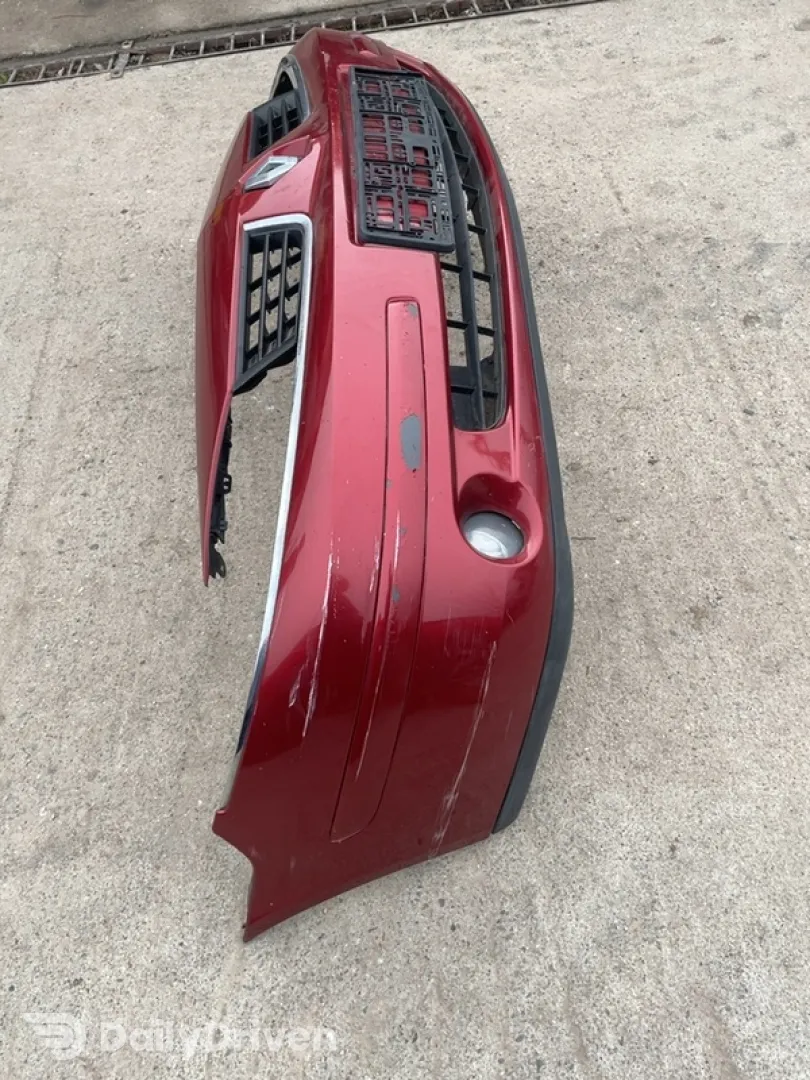 Bară protecție  - Culoare: Vișiniu, Parte montare: Față - Renault Laguna 2 generation [restyling] [2005 - 2007] Liftback 2.0 MT (135 hp)
