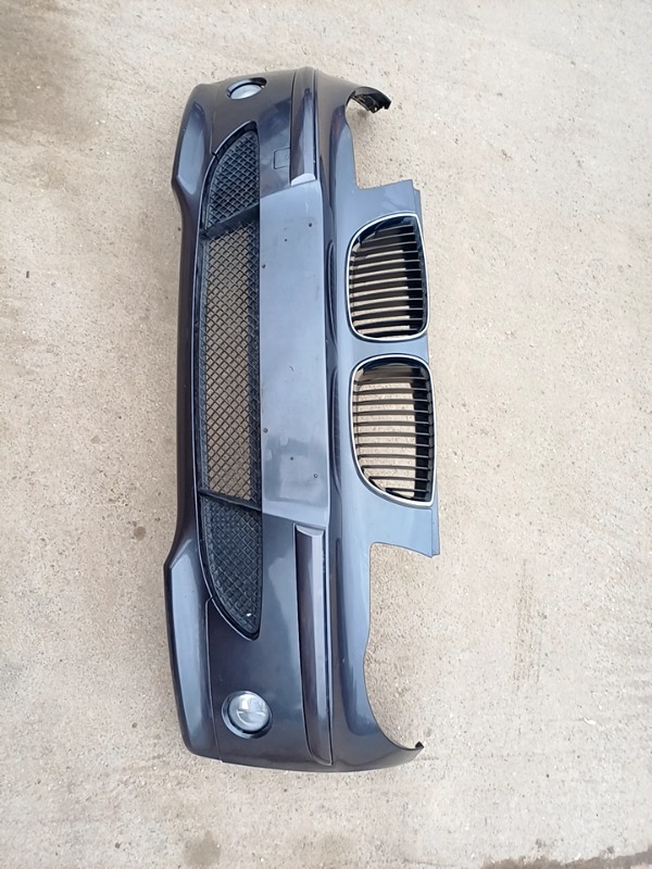 Bară protecție  - Culoare: Gri, Parte montare: Față - BMW 1 Series E81-E88 [2004 - 2007] Hatchback 5 doors 1.6 MT (115 hp)