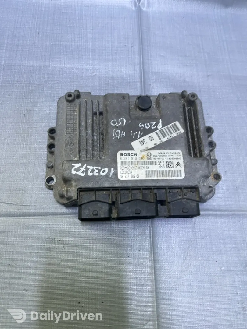 Calculator ECU - Peugeot 206 1 generation [1998 - 2003] Hatchback 3-doors 1.4 HDi MT (70 hp)