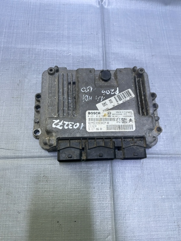 Calculator ECU - Peugeot 206 1 generation [1998 - 2003] Hatchback 3-doors 1.4 HDi MT (70 hp)