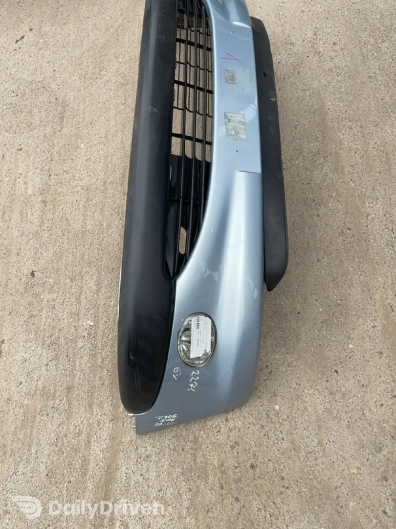 Bară protecție  - Culoare: Albastru, Parte montare: Față - Peugeot 206 1 generation [1998 - 2003]