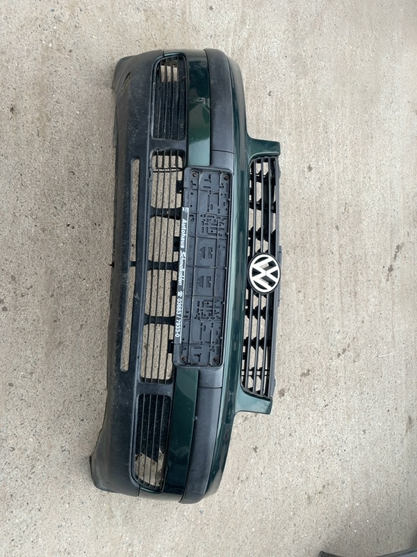 Bară protecție  - Culoare: Verde , Parte montare: Față - Volkswagen Passat B5 [1996 - 2000]