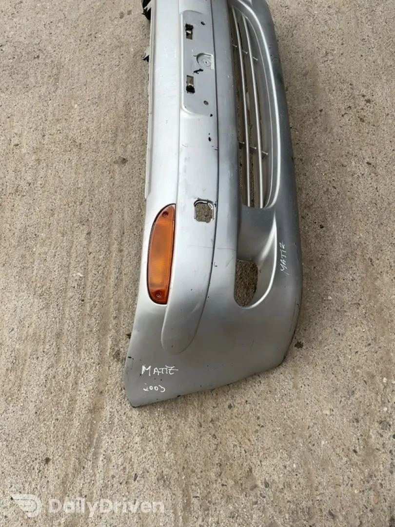 Bară protecție  - Culoare: Gri, Parte montare: Față - Daewoo Matiz M150 [restyling] [2000 - 2016] Hatchback