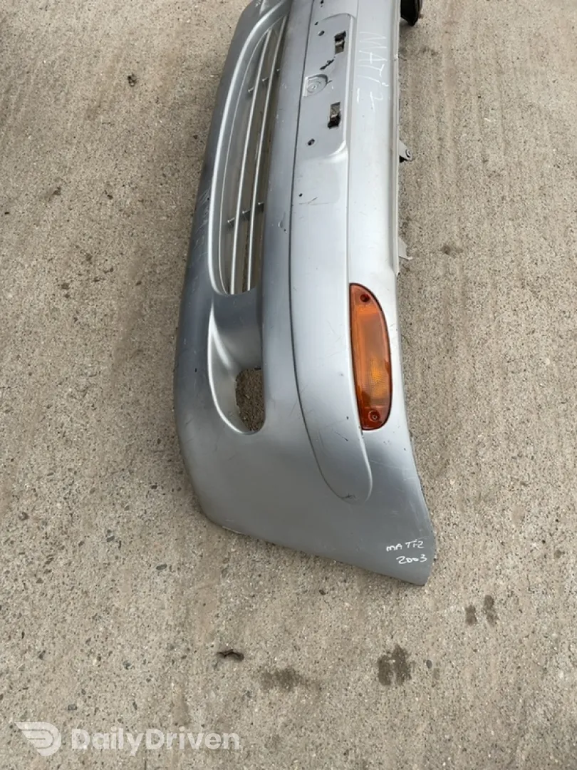 Bară protecție  - Culoare: Gri, Parte montare: Față - Daewoo Matiz M150 [restyling] [2000 - 2016] Hatchback