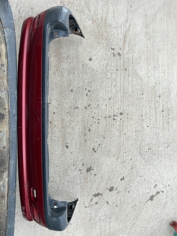 Bară protecție - Culoare: Roșu, Parte montare: Spate - Peugeot 306 1 generation [restyling] [1997 - 2002] wagon