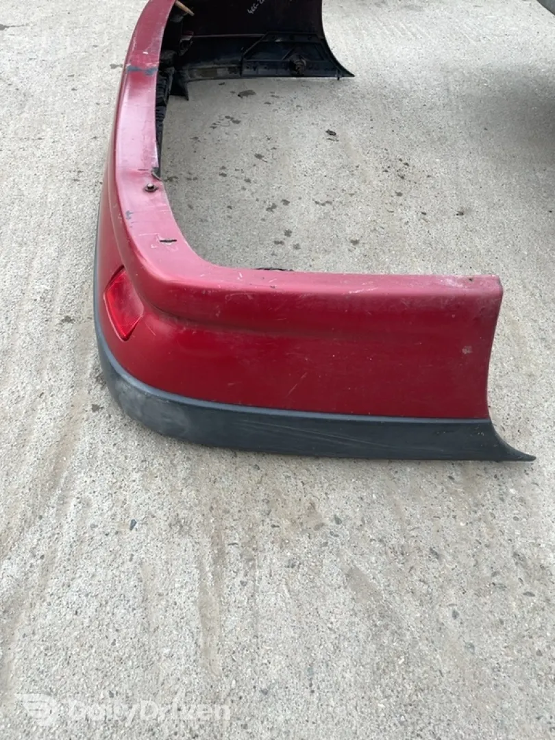 Bară protecție - Culoare: Roșu, Parte montare: Spate - Peugeot 306 1 generation [restyling] [1997 - 2002] wagon