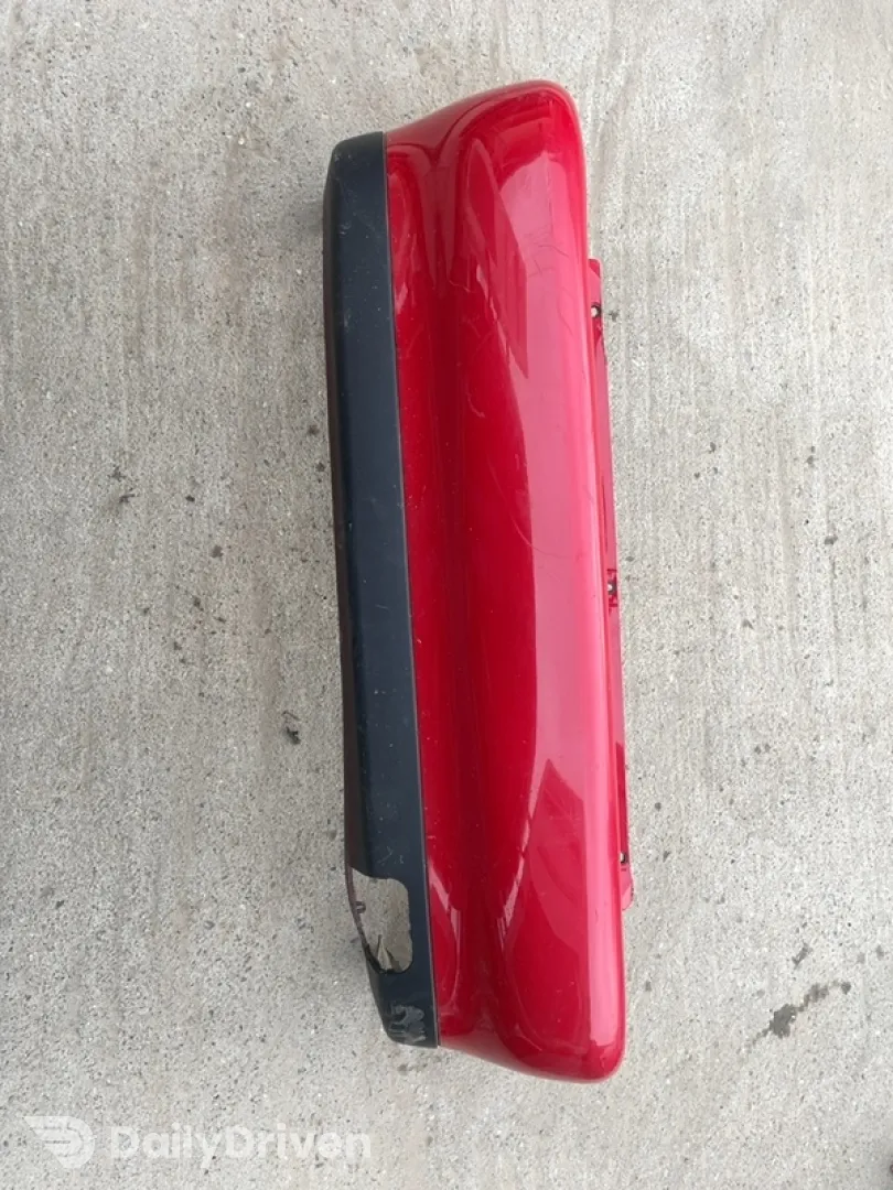 Bară protecție  - Culoare: Roșu, Parte montare: Spate - Volkswagen Polo 3 generation [1994 - 2001] wagon 5 doors